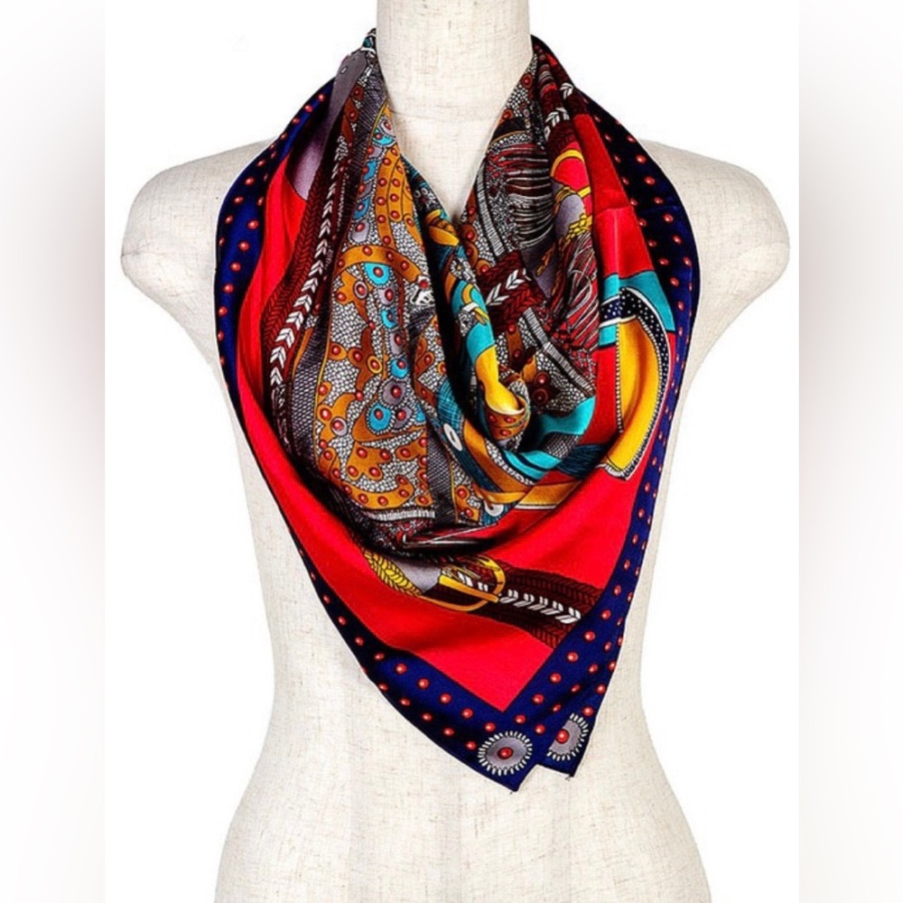 Saddle Satin scarf